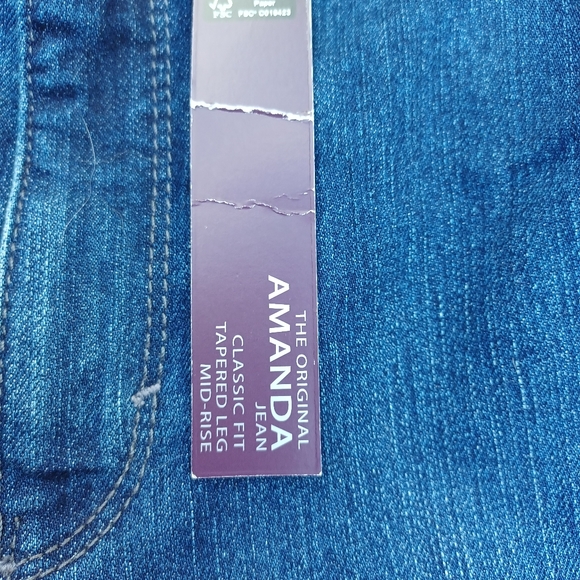 NEW Gloria Vanderbelt  Jeans 14 - Picture 4 of 4